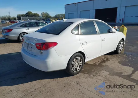 2010 Hyundai Elantra Gls z USA, uszkodzony, nr VIN KMHDU4AD0AU924913